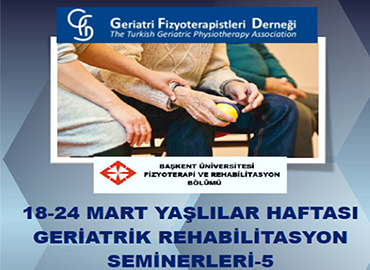 Geriatri Fizyoterapistleri Derneği Seminerler